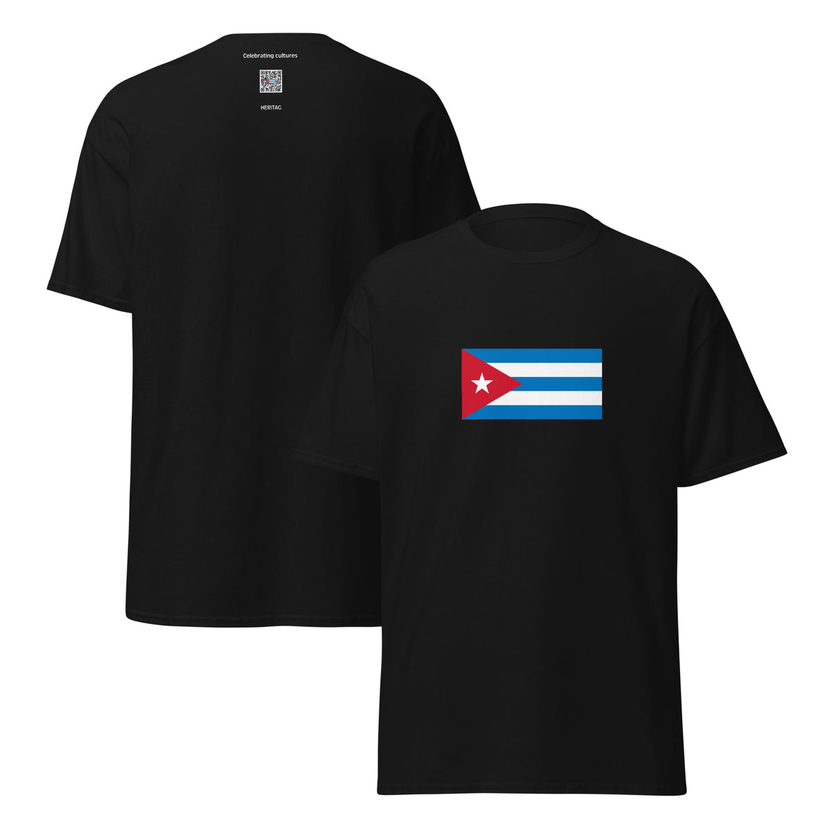 Cuba - First Republic of Cuba (1902-1959) | Historical Cuban Flag Interactive T-Shirt