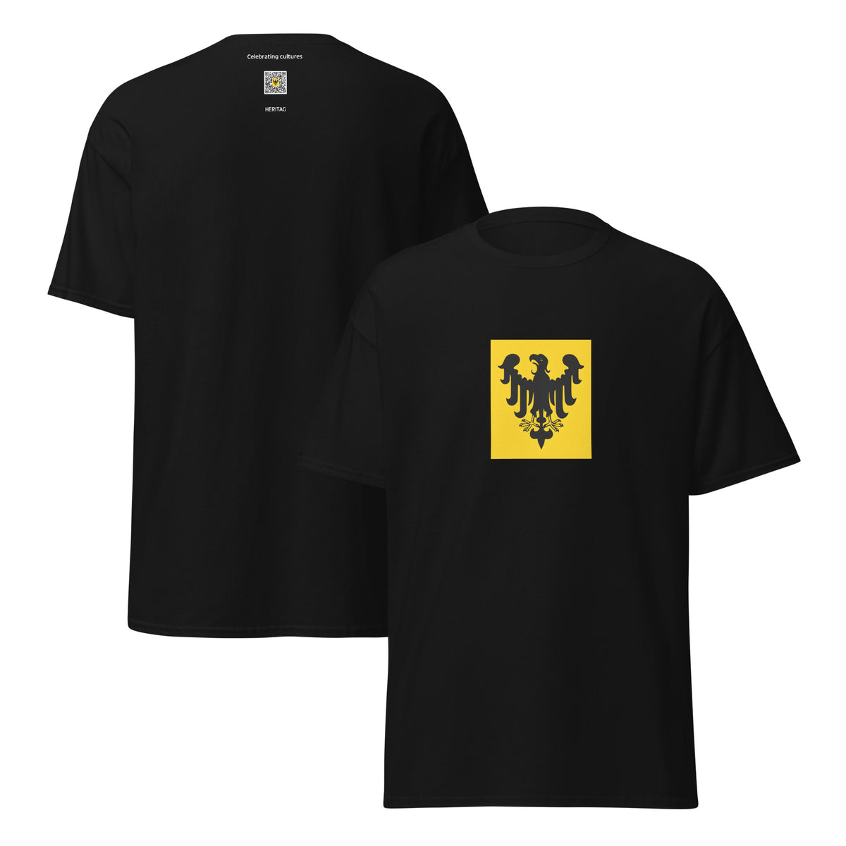 Switzerland - Holy Roman Empire (800-1300) | Historical Suisse Flag Interactive T-Shirt