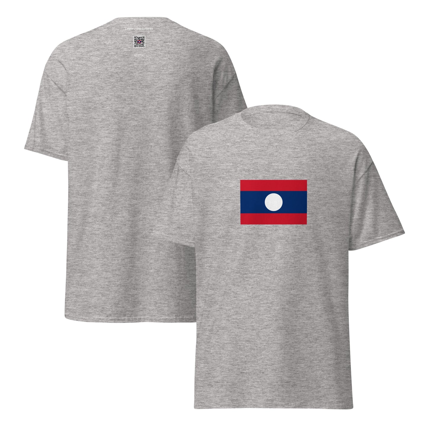 Laos - Lao People | Ethnic Laos Flag Interactive T-Shirt