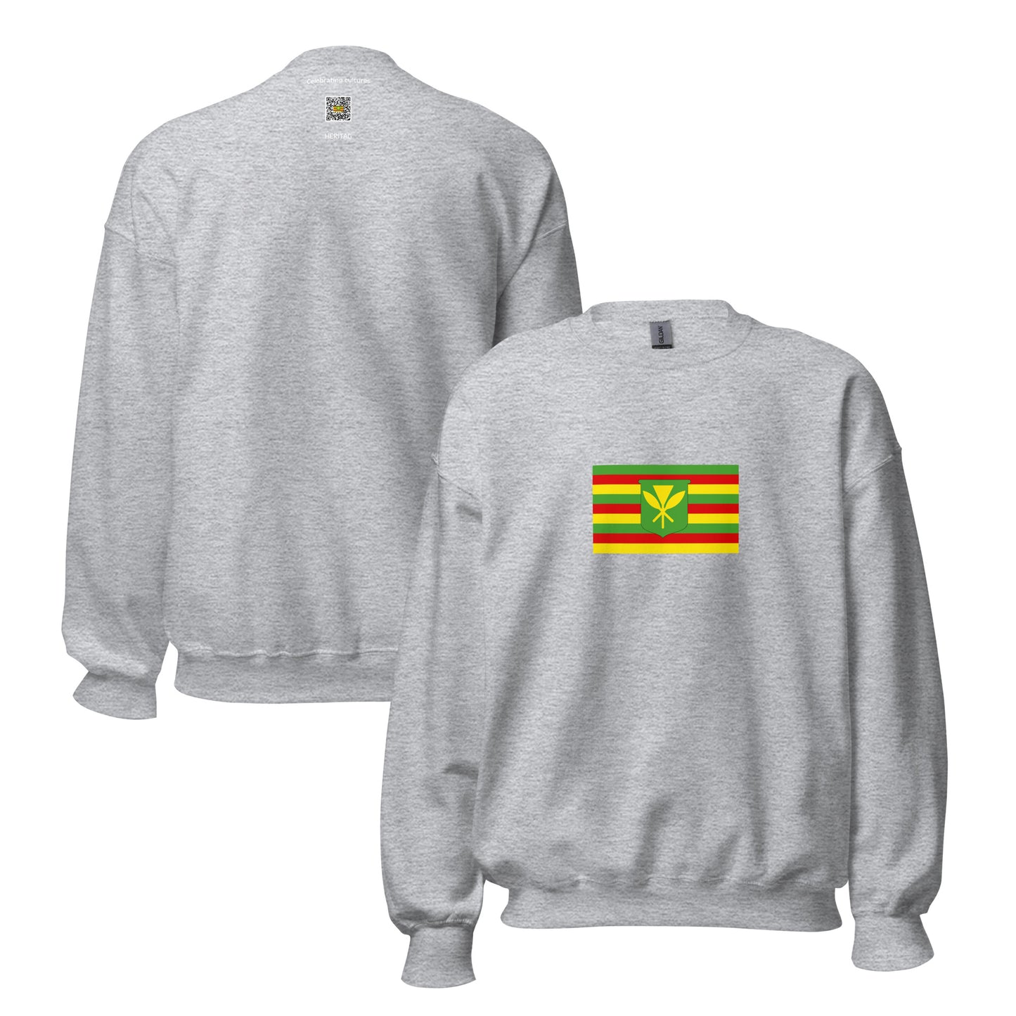 USA - Native Hawaiians | Native American Flag Interactive Sweatshirt