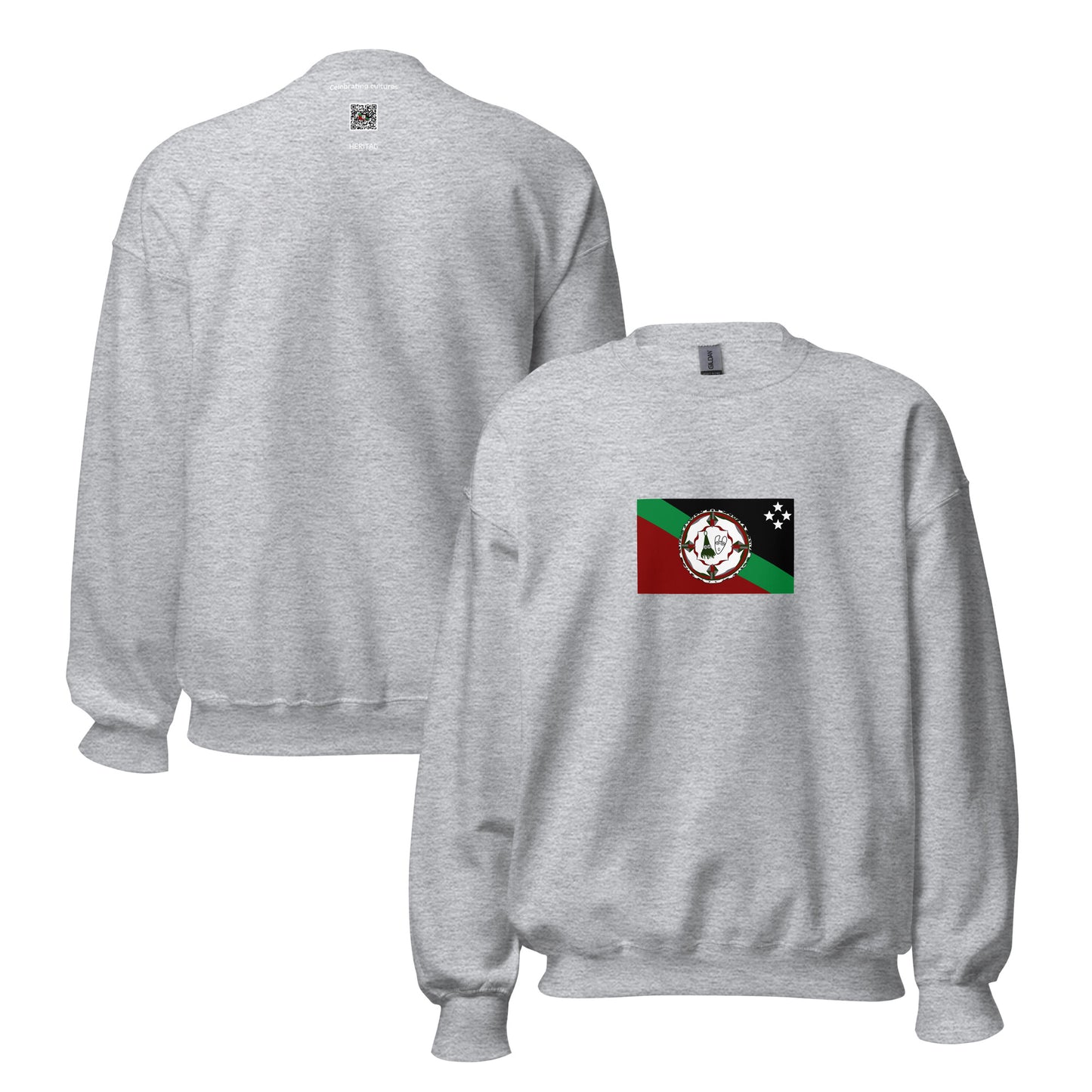 Australia - New Britain People | Indigenous Australian Flag Interactive Sweatshirt