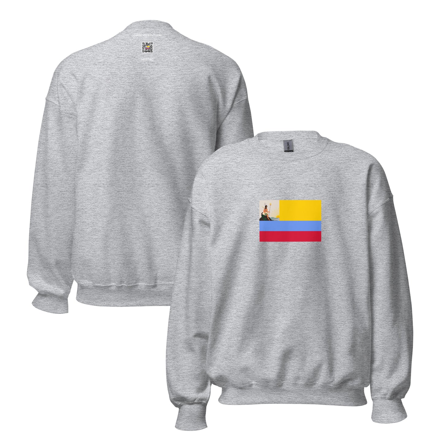 Venezuela - First Republic of Venezuela (1811-1812) | Historical Venezuelan Flag Interactive Sweatshirt