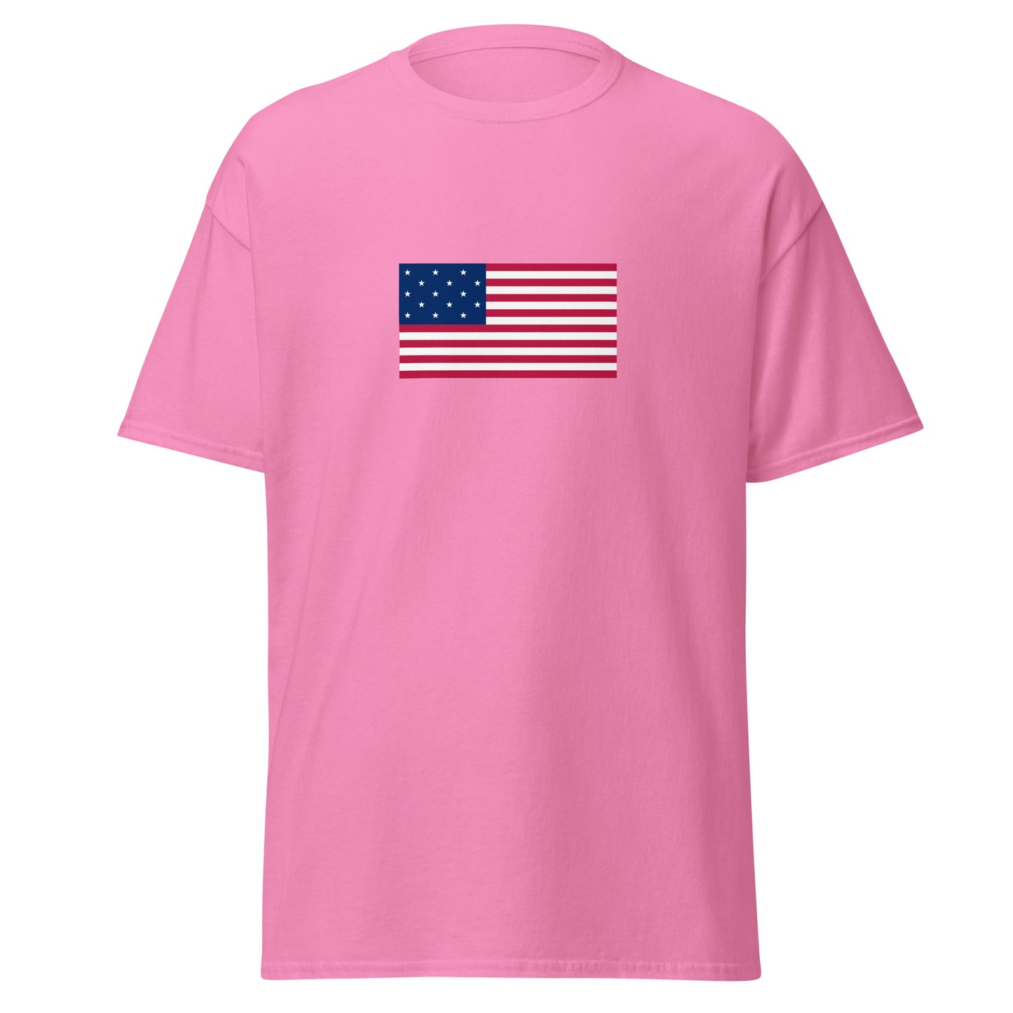 USA - 15 Star Spangled Flag (1795-1818) | Historical American Flag Interactive T-Shirt