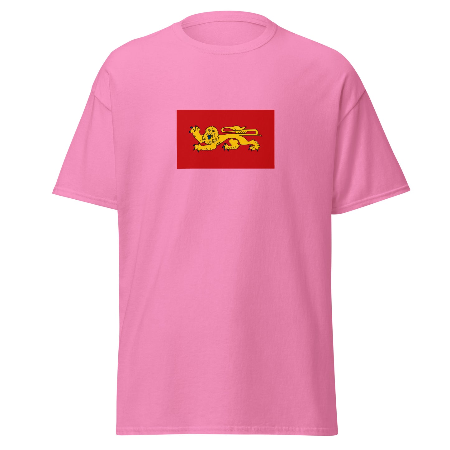 France - Occitania Duchy of Aquitaine (602-1453) | Historical French Flag Interactive T-Shirt