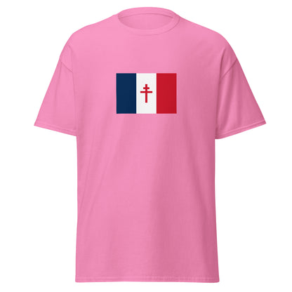 France - Free France (1940-1944) | Historical French Flag Interactive T-Shirt