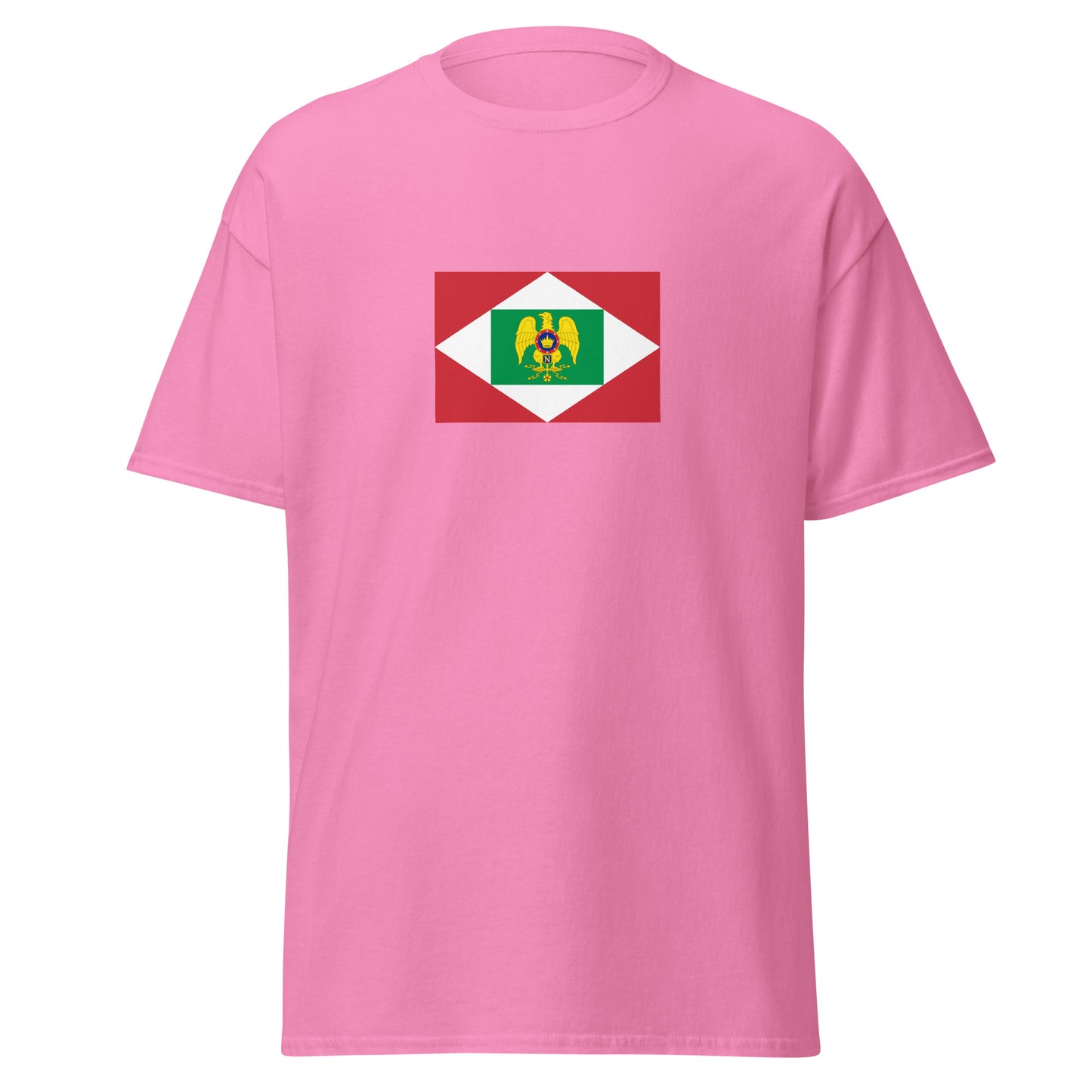 Italy - Kingdom of Italy (1805-1814) | Historical Italian Flag Interactive T-Shirt