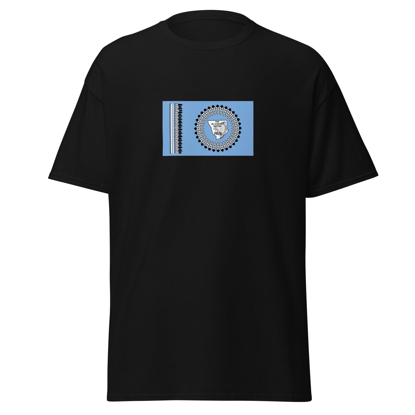 USA - Blackfeet people | Native American Flag Interactive T-shirt