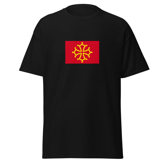 France - Occitania County of Toulouse (778-1271) | French Flag Interactive History T-Shirt