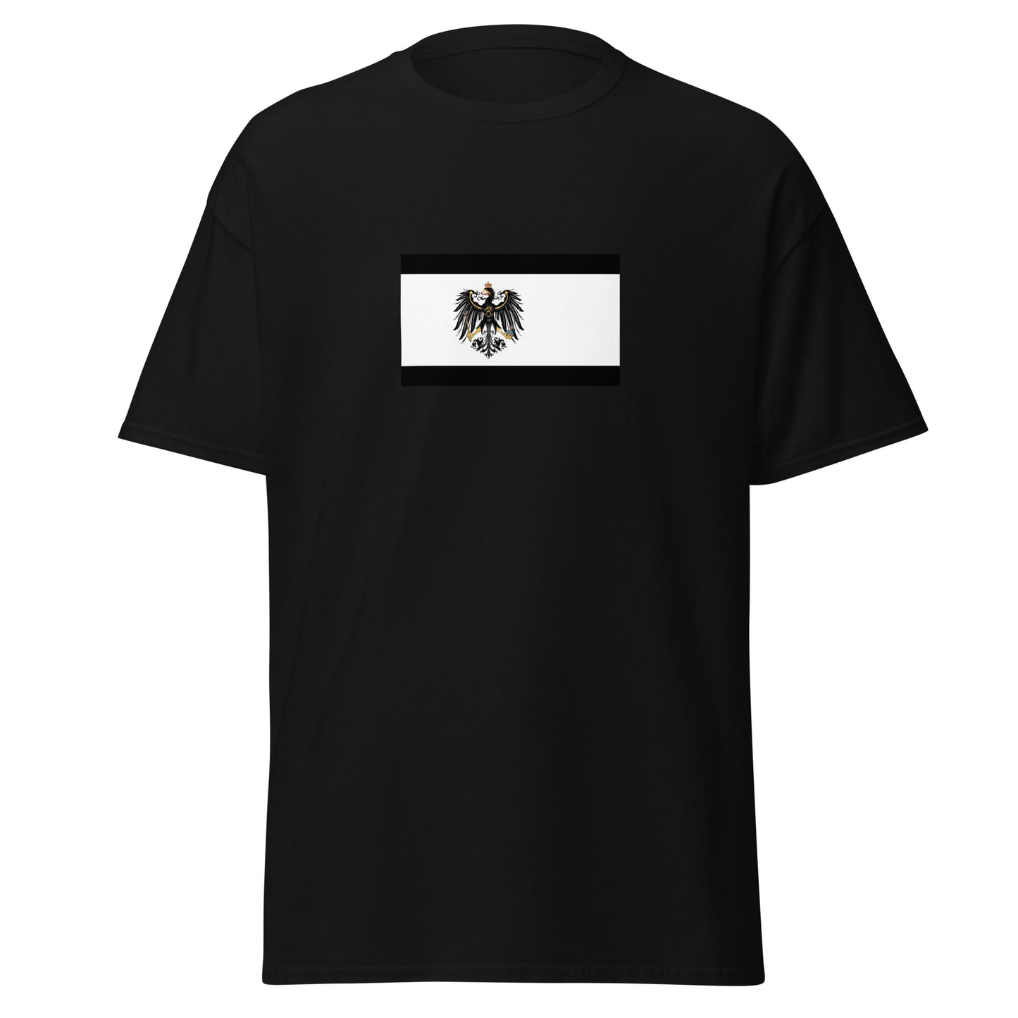 Germany - Kingdom of Prussia (1701-1918) | Historical German Flag Interactive T-Shirt