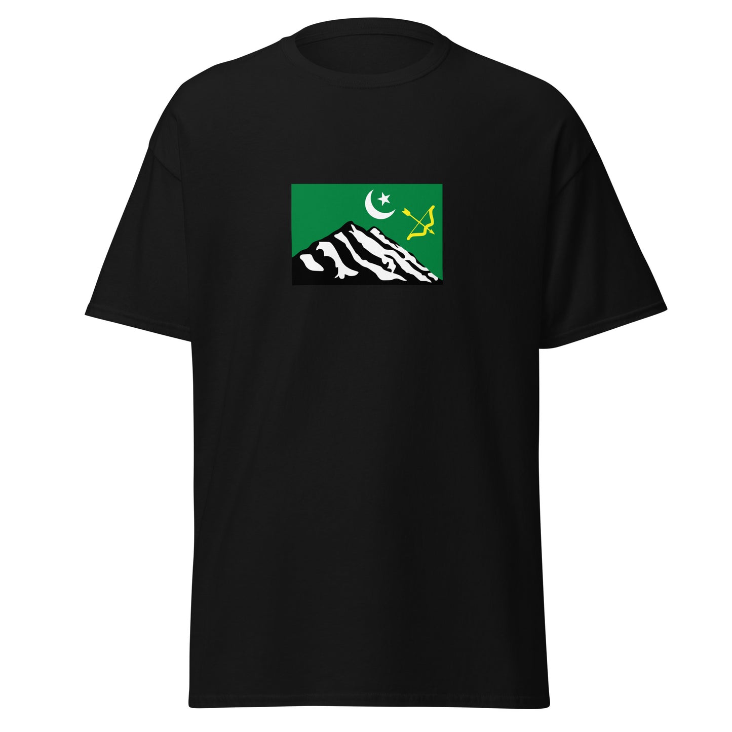 India - Burusho people | Ethnic Indian Flag Interactive T-shirt