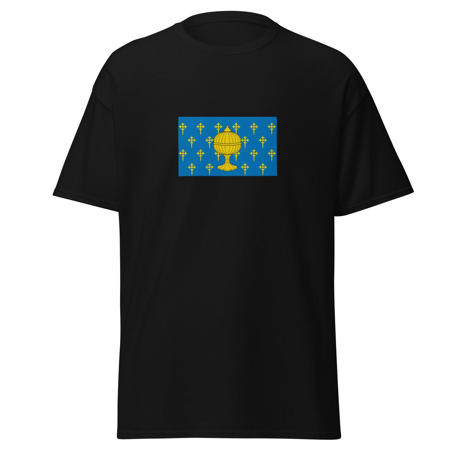 Spain - Suebic Kingdom of Galicia (409-585) | Historical Spanish Flag Interactive T-shirt