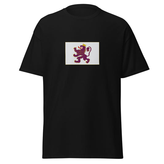 Spain - Kingdom of Leon (910-1833) | Historical Spanish Flag Interactive T-shirt