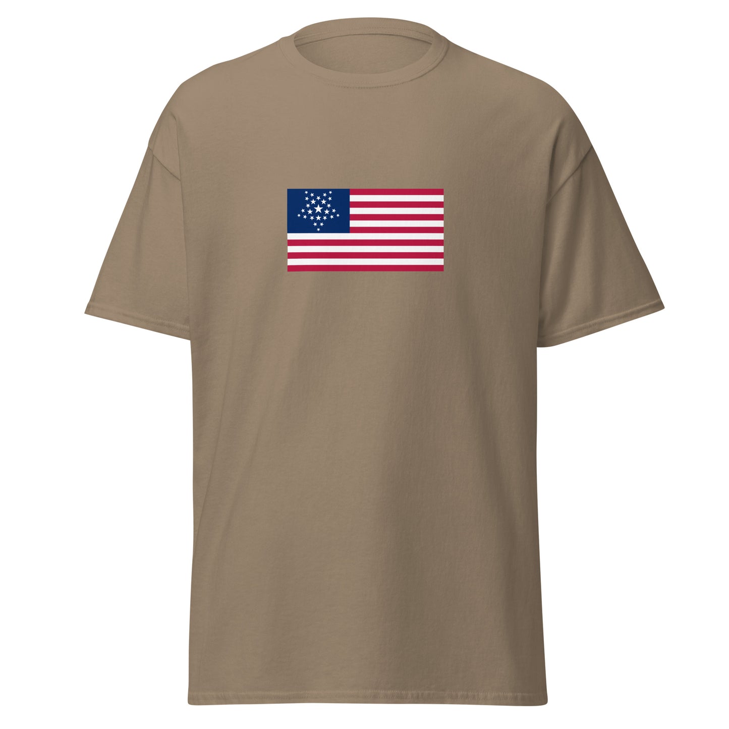 USA - 26 Great Star Flag (1837) | Historical American Flag Interactive T-Shirt