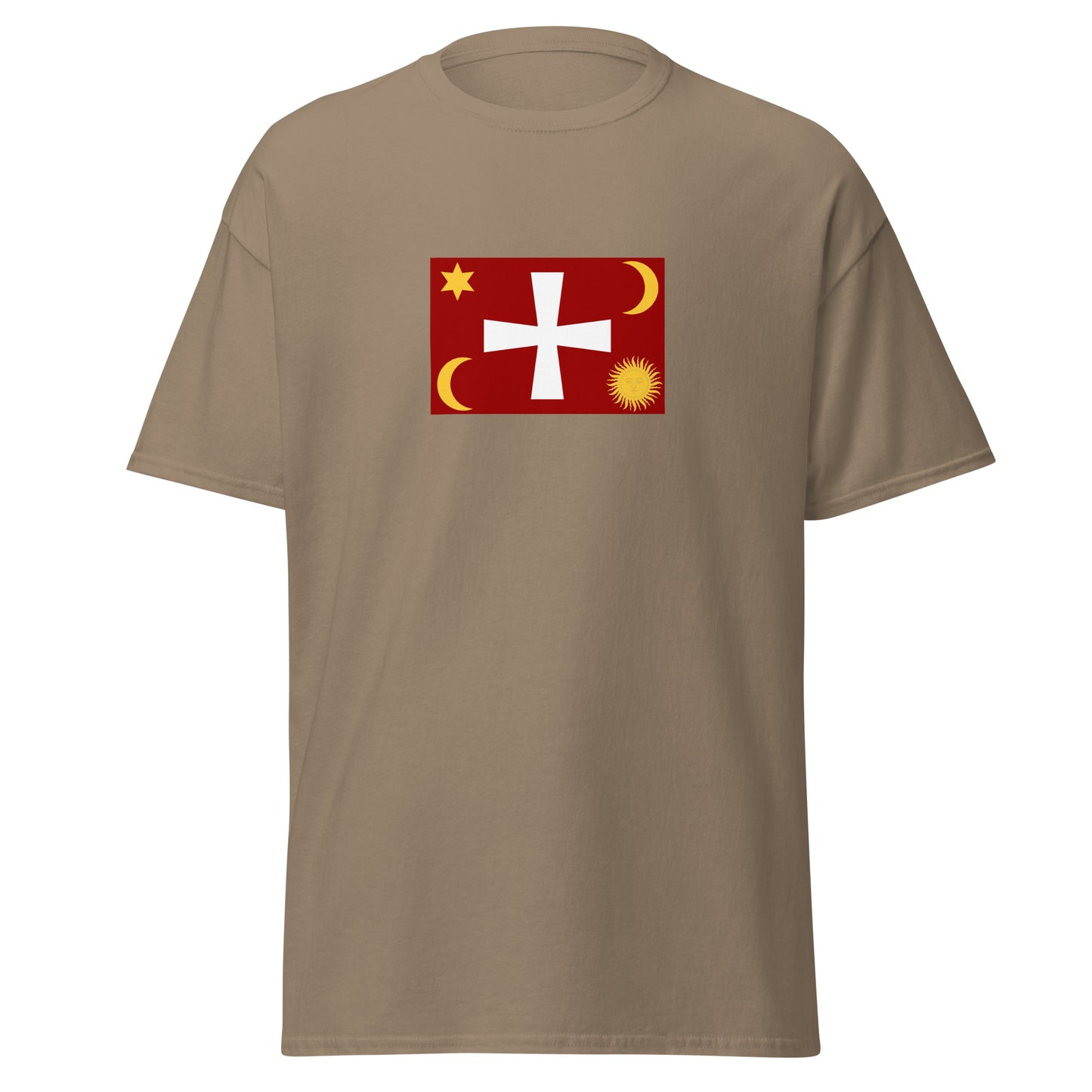 Ukraine - Zaporozhian Sich (1552-1775) | Historical Ukraine Flag Interactive T-Shirt