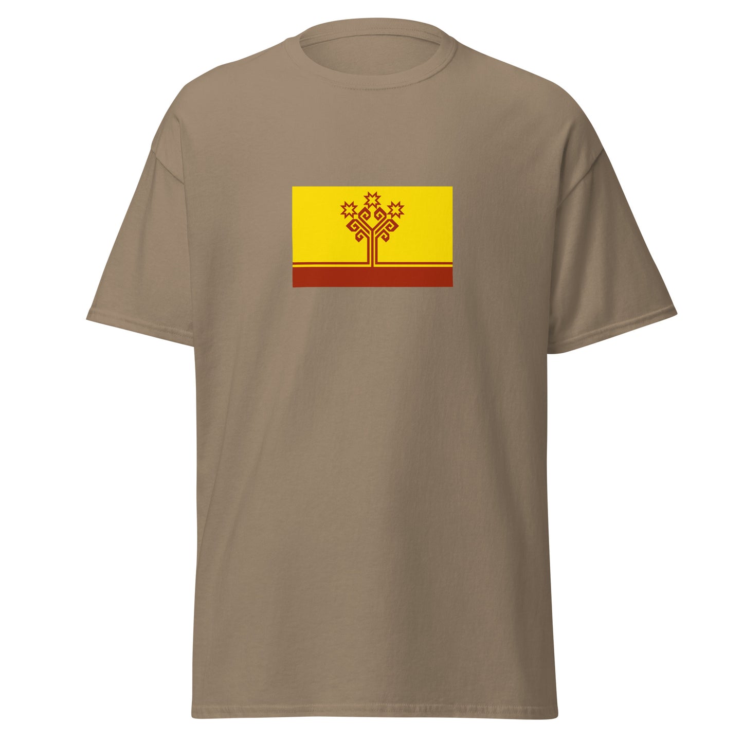 Russia - Chuvash people | Ethnic Russian Flag Interactive Unisex T-Shirt