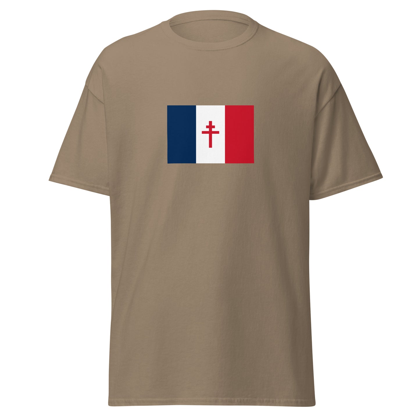 France - Free France (1940-1944) | Historical French Flag Interactive T-Shirt