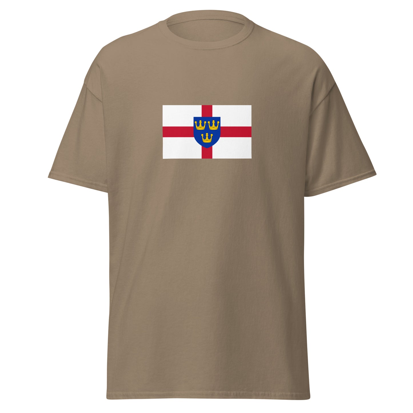 UK - Kingdom of East Anglia (650-918) | Historical British Flag Interactive T-Shirt