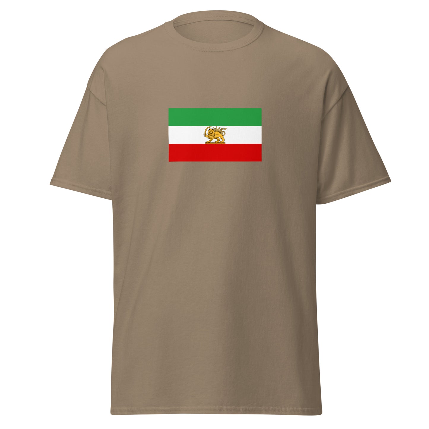 Iran - Constitutional Monarchy of Iran (1925-1979) | Historical Iran Flag Interactive T-shirt