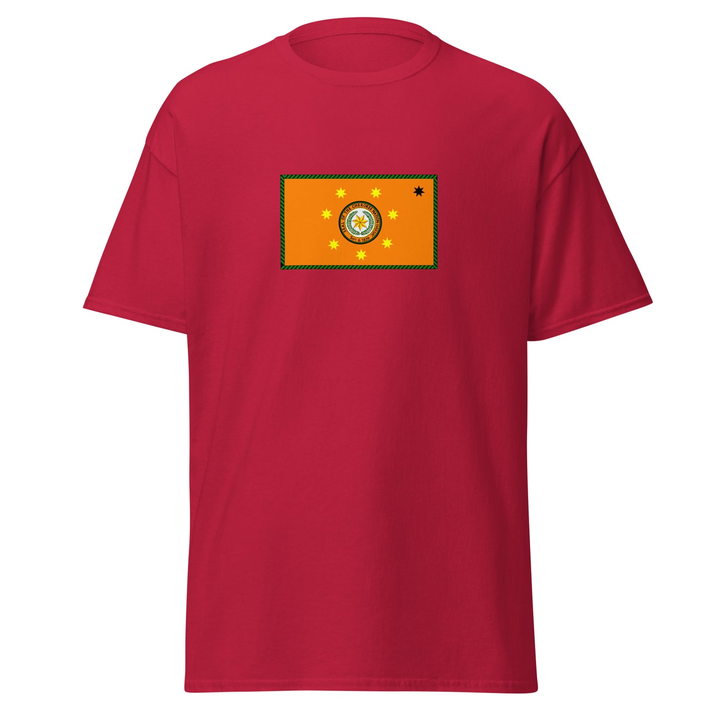 USA - Cherokees | Native American Flag Interactive T-shirt