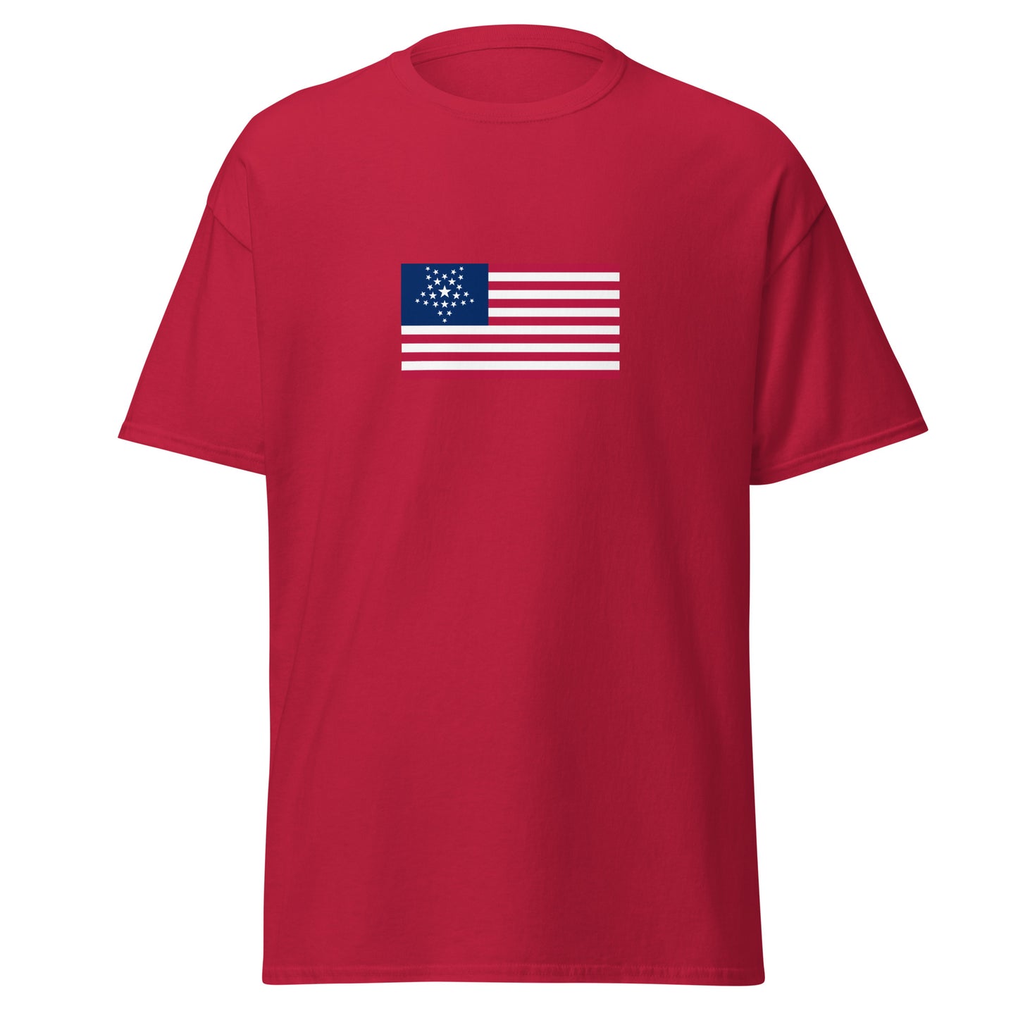 USA - 26 Great Star Flag (1837) | Historical American Flag Interactive T-Shirt