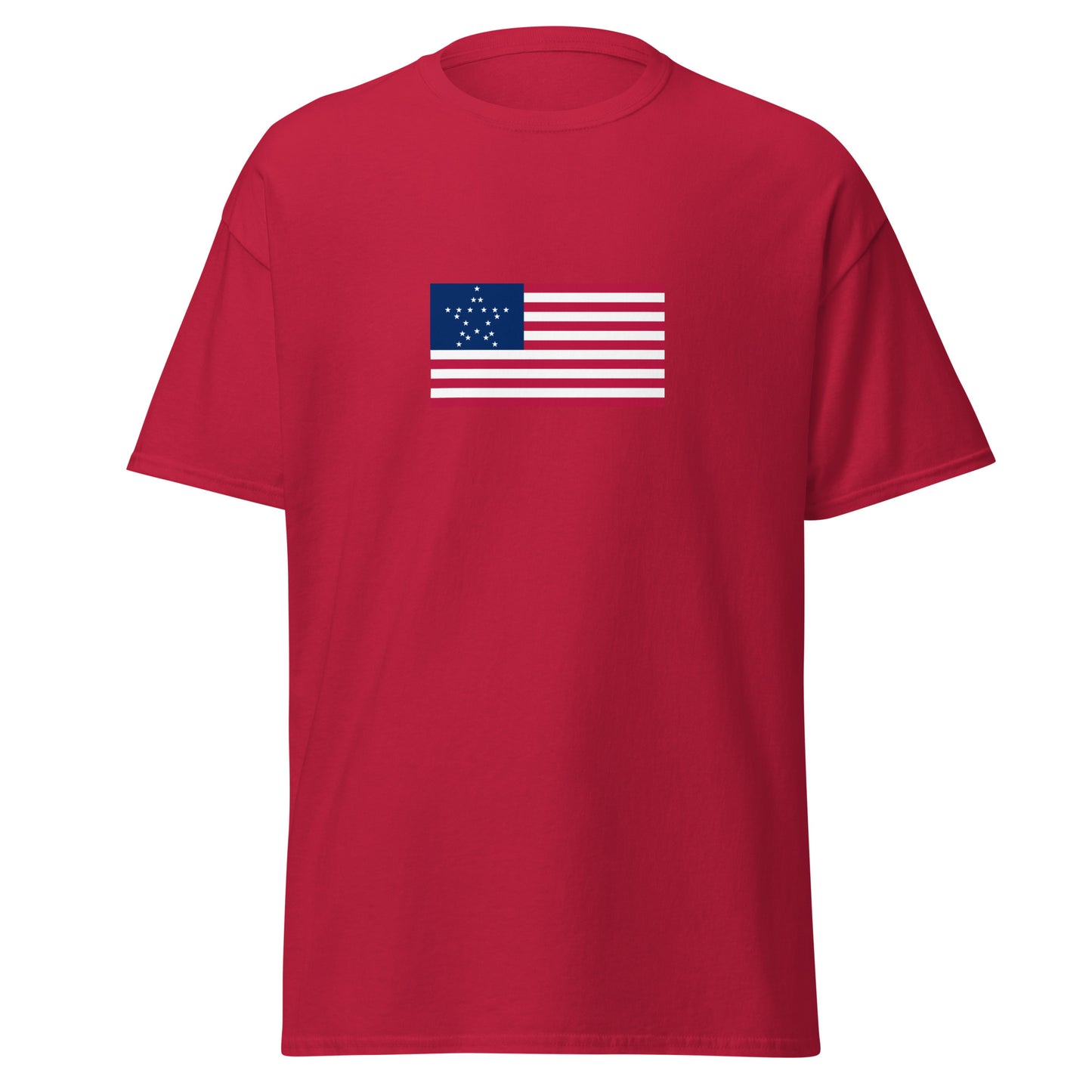 USA - 20 Great Star Flag (1818) | Historical American Flag Interactive T-Shirt