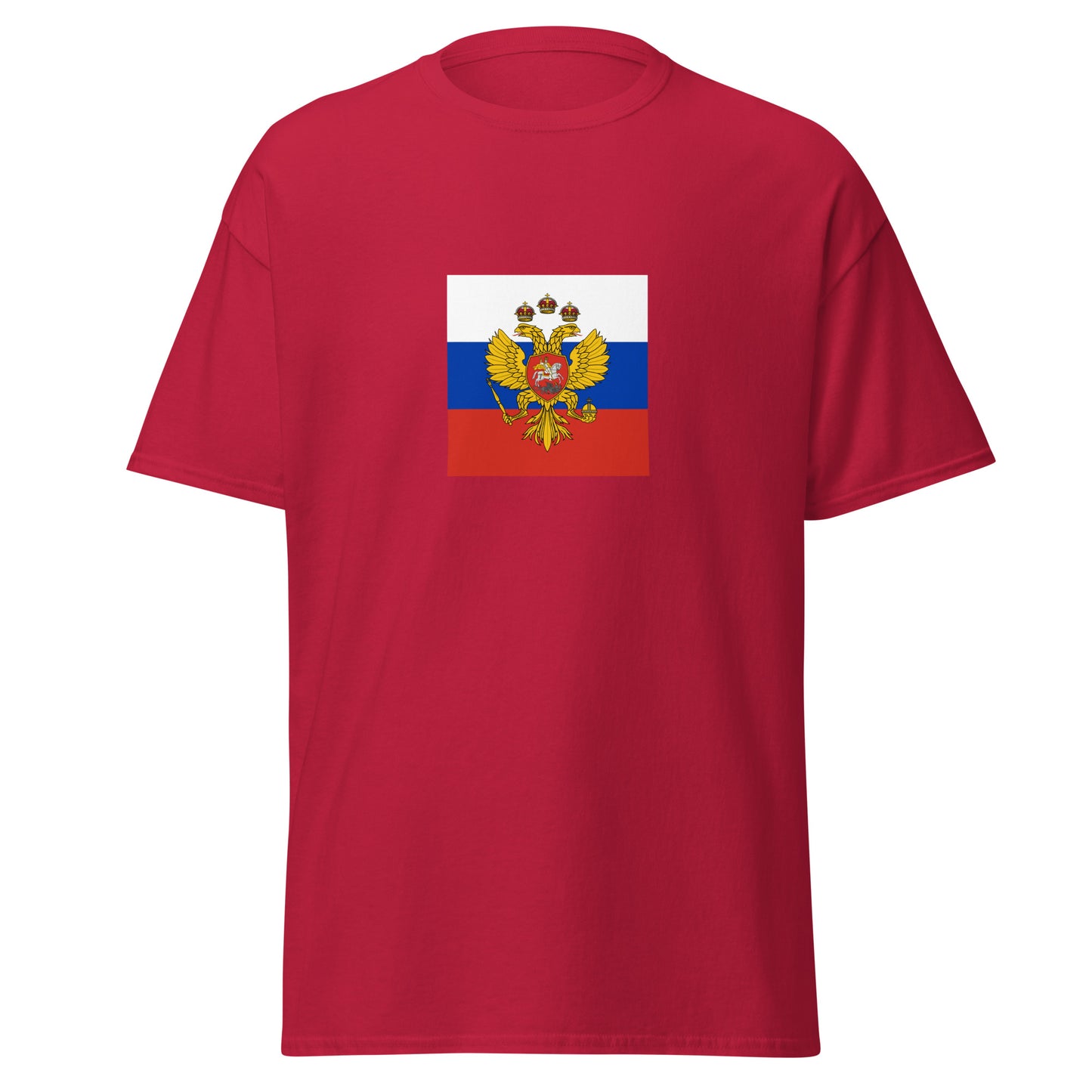 Russia - Tsardom of Russia (1547-1721) | Historical Russian Flag Interactive T-Shirt