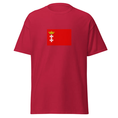 Poland - Republic of Danzig (1807-1814) | Historical Polish Flag Interactive T-Shirt