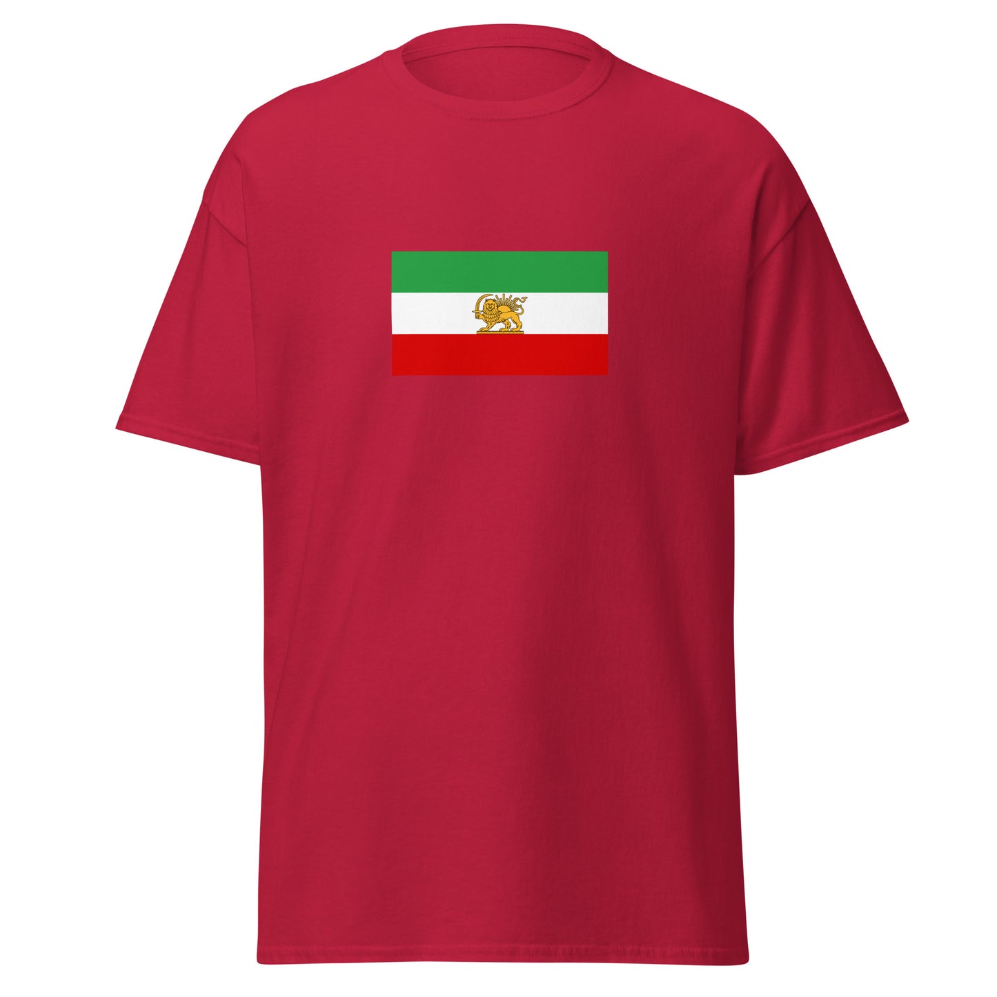 Iran - Constitutional Monarchy of Iran (1925-1979) | Historical Iran Flag Interactive T-shirt