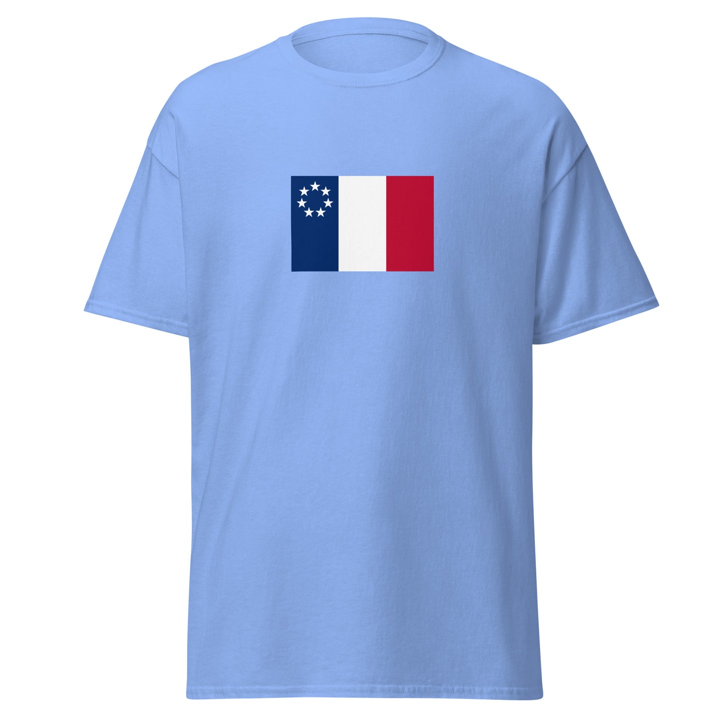 USA - New France (1534-1763) | Historical American Flag Interactive T-Shirt