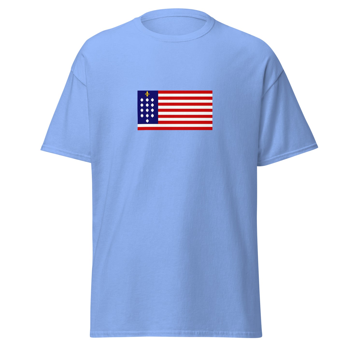 USA - Franco-American Alliance (1781) | Historical American Flag Interactive T-Shirt