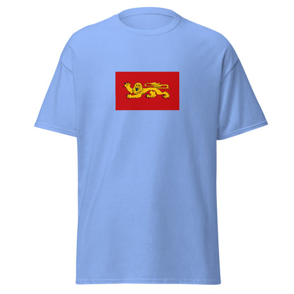 France - Occitania Duchy of Aquitaine (602-1453) | Historical French Flag Interactive T-Shirt