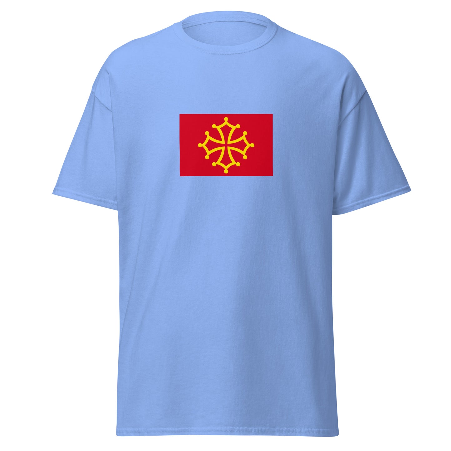 France - Occitania County of Toulouse (778-1271) | Historical French Flag Interactive T-Shirt