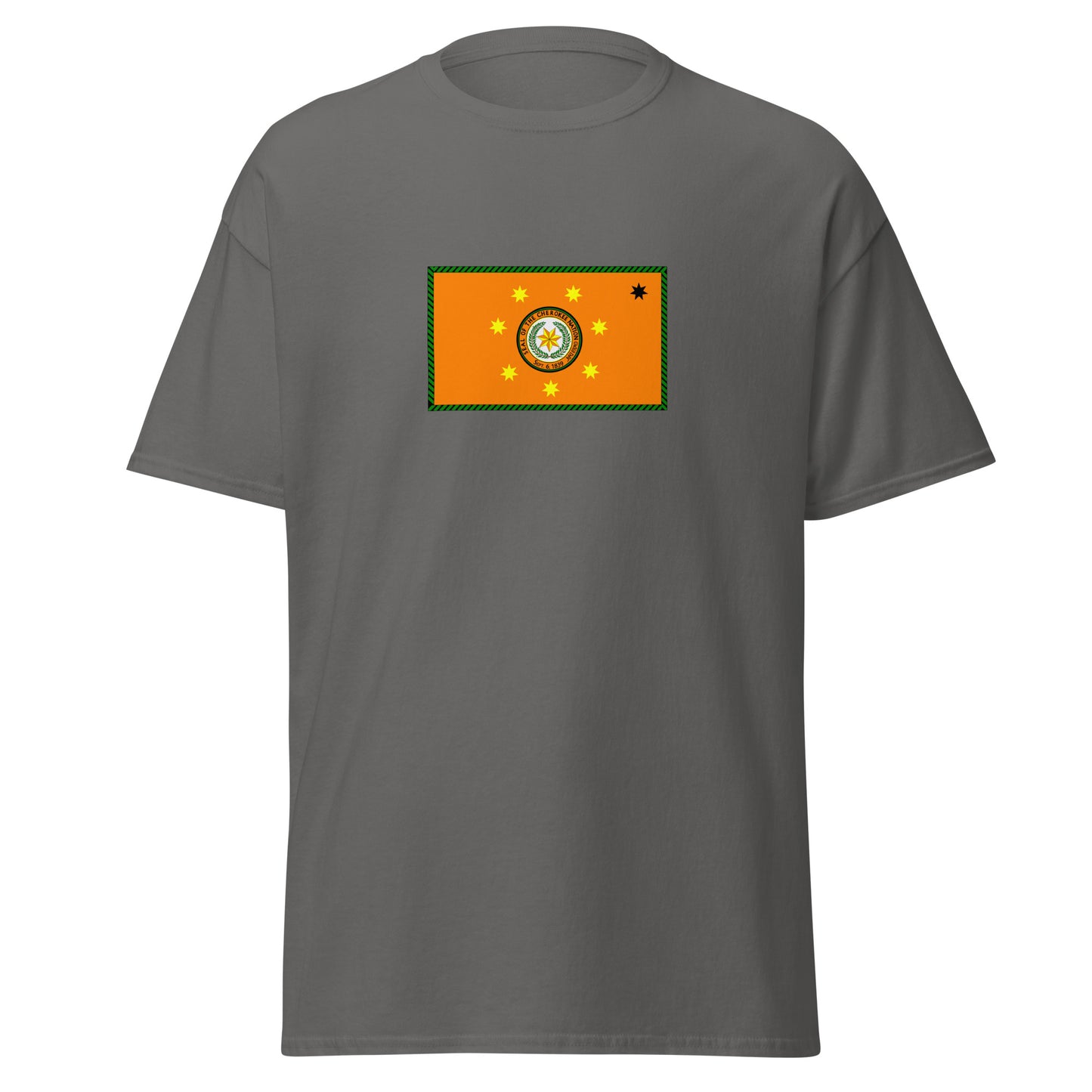 USA - Cherokees | Native American Flag Interactive T-shirt