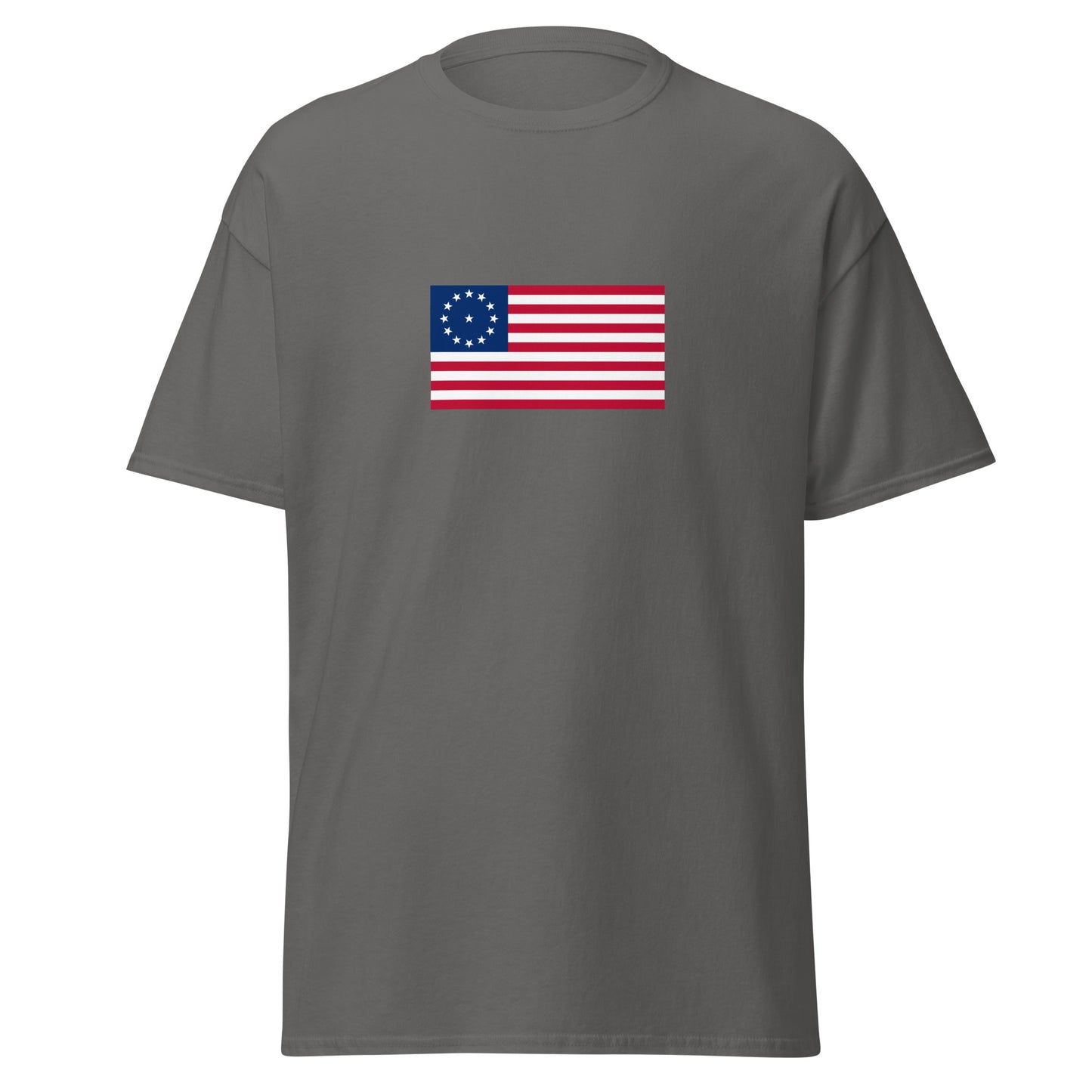 USA - 38 Concentric Circles Flag (1877) | Historical American Flag Interactive T-shirt