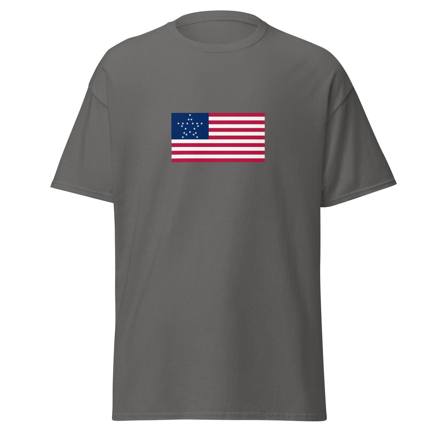 USA - 20 Great Star Flag (1818) | Historical American Flag Interactive T-Shirt