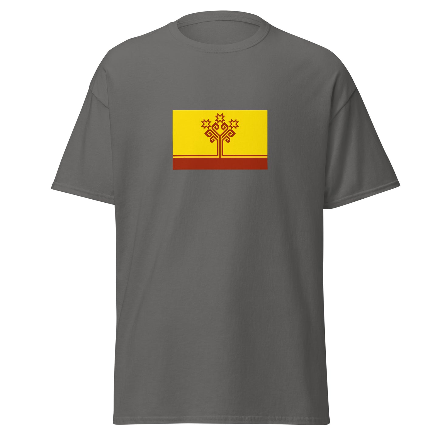 Russia - Chuvash people | Ethnic Russian Flag Interactive Unisex T-Shirt