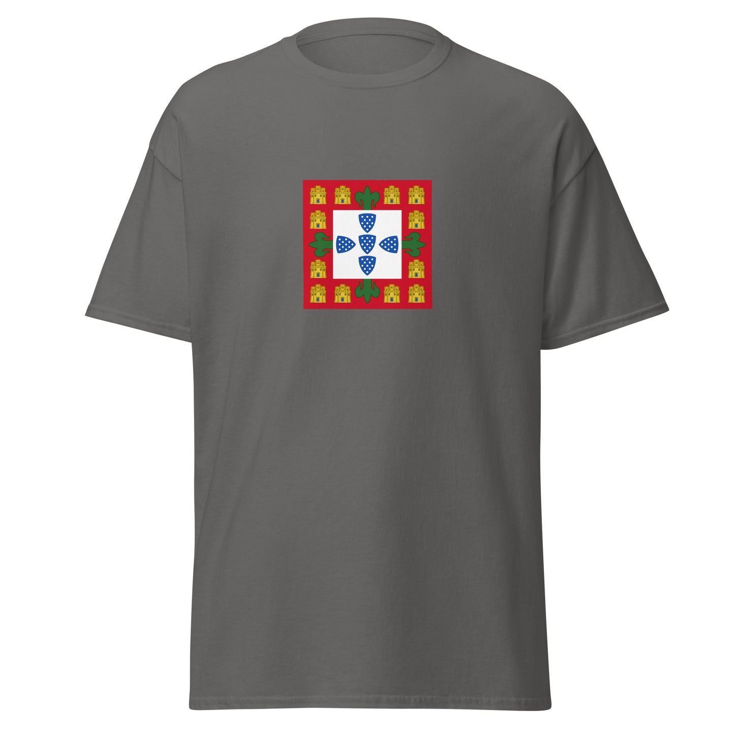 Portugal - Kingdom of Portugal (1139-1415) | Historical Portuguese Flag Interactive T-Shirt