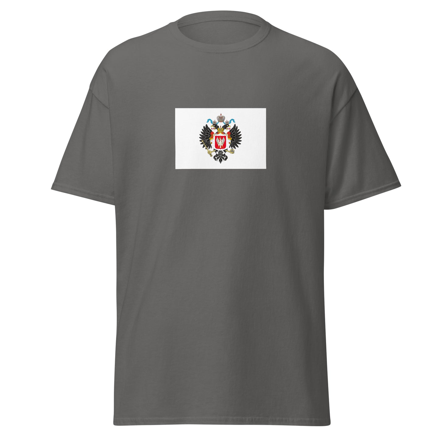 Poland - Kingdom of Poland (1815-1830) | Historical Polish Flag Interactive T-Shirt