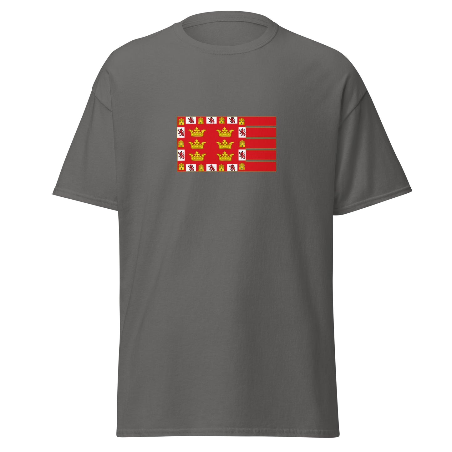 Spain - Kingdom of Murcia (1266-1833) | HIstorical Spanish Flag Interactive T-shirt