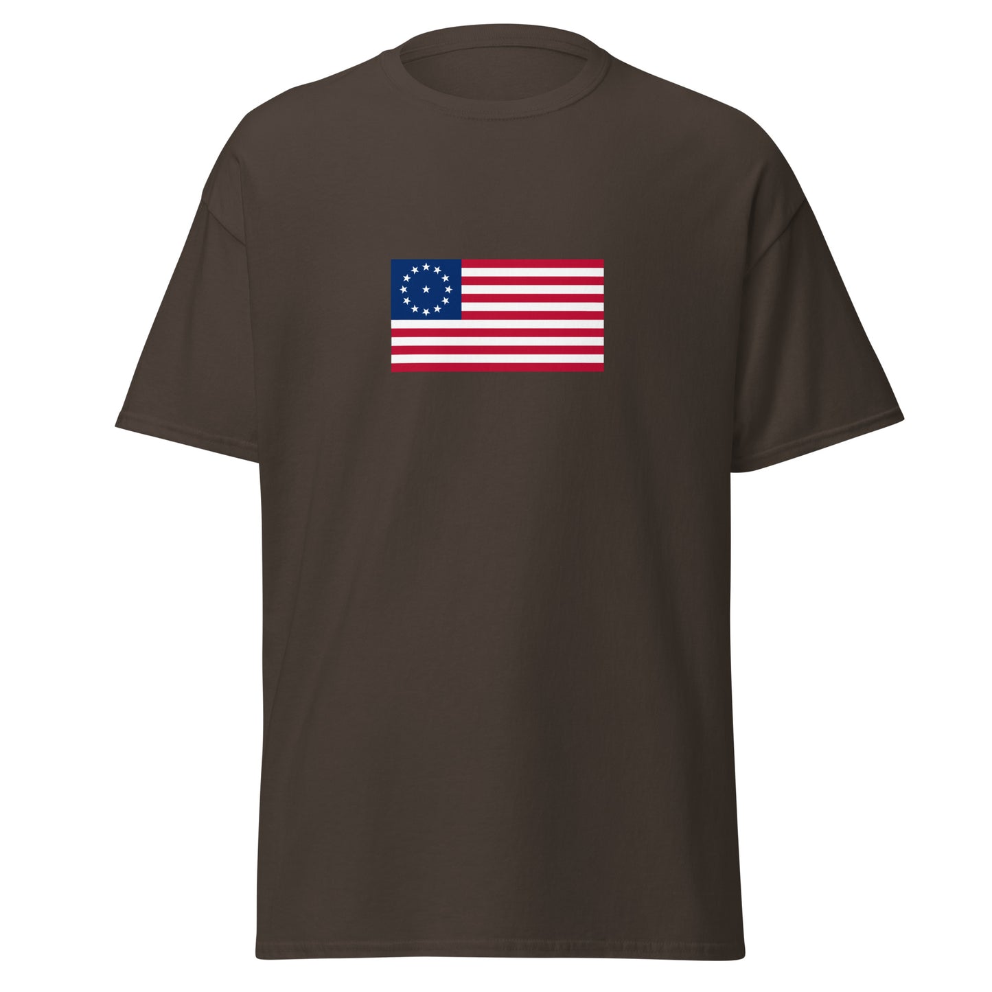 USA - 38 Concentric Circles Flag (1877) | Historical American Flag Interactive T-shirt