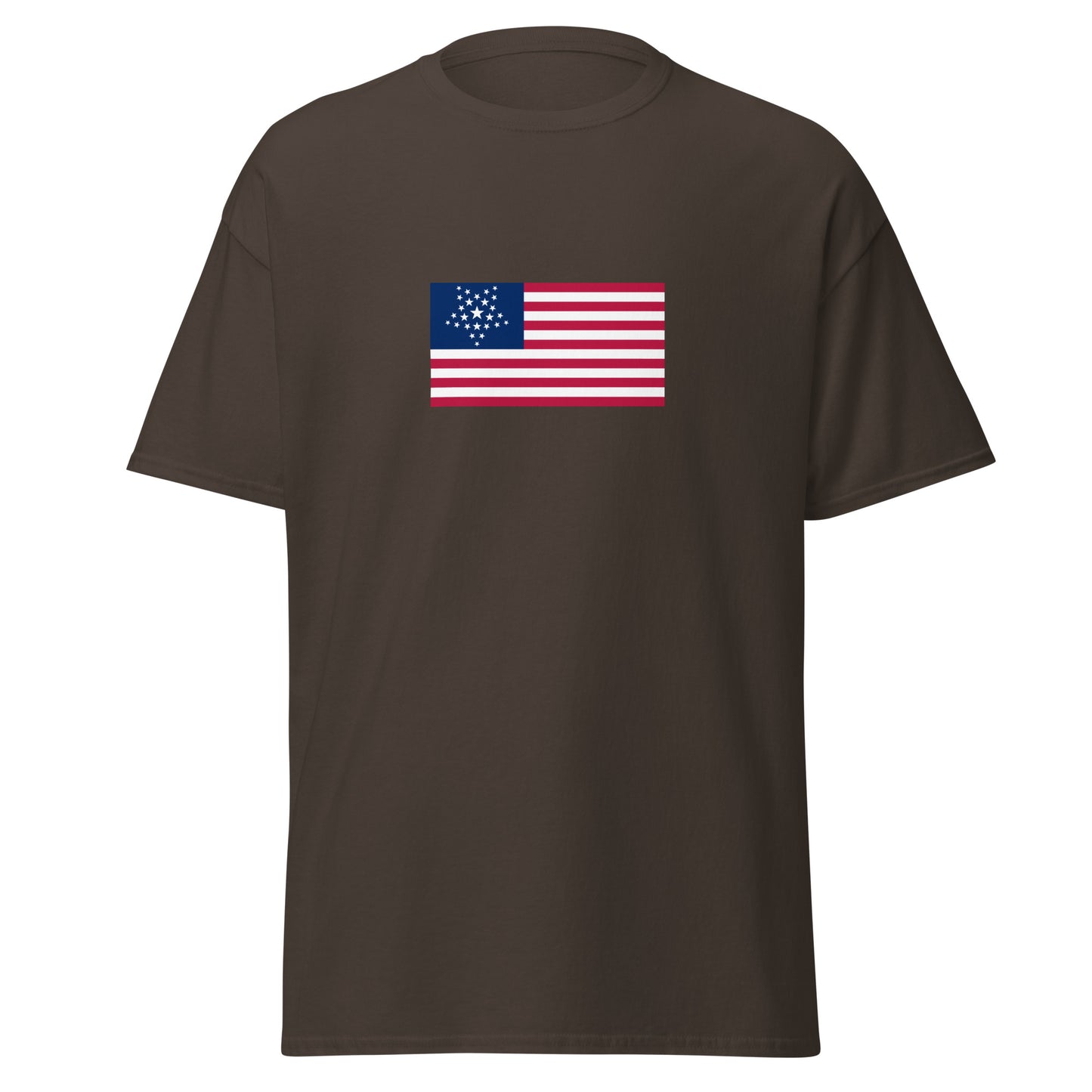 USA - 26 Great Star Flag (1837) | Historical American Flag Interactive T-Shirt