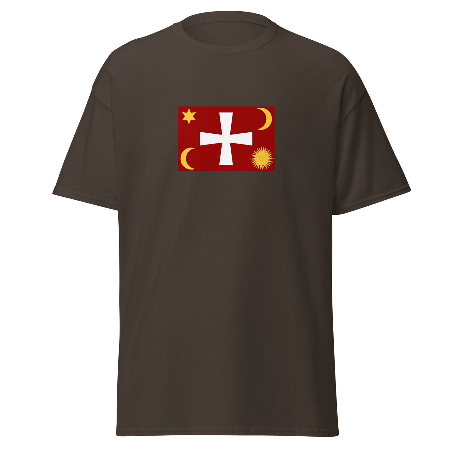 Ukraine - Zaporozhian Sich (1552-1775) | Historical Ukraine Flag Interactive T-Shirt