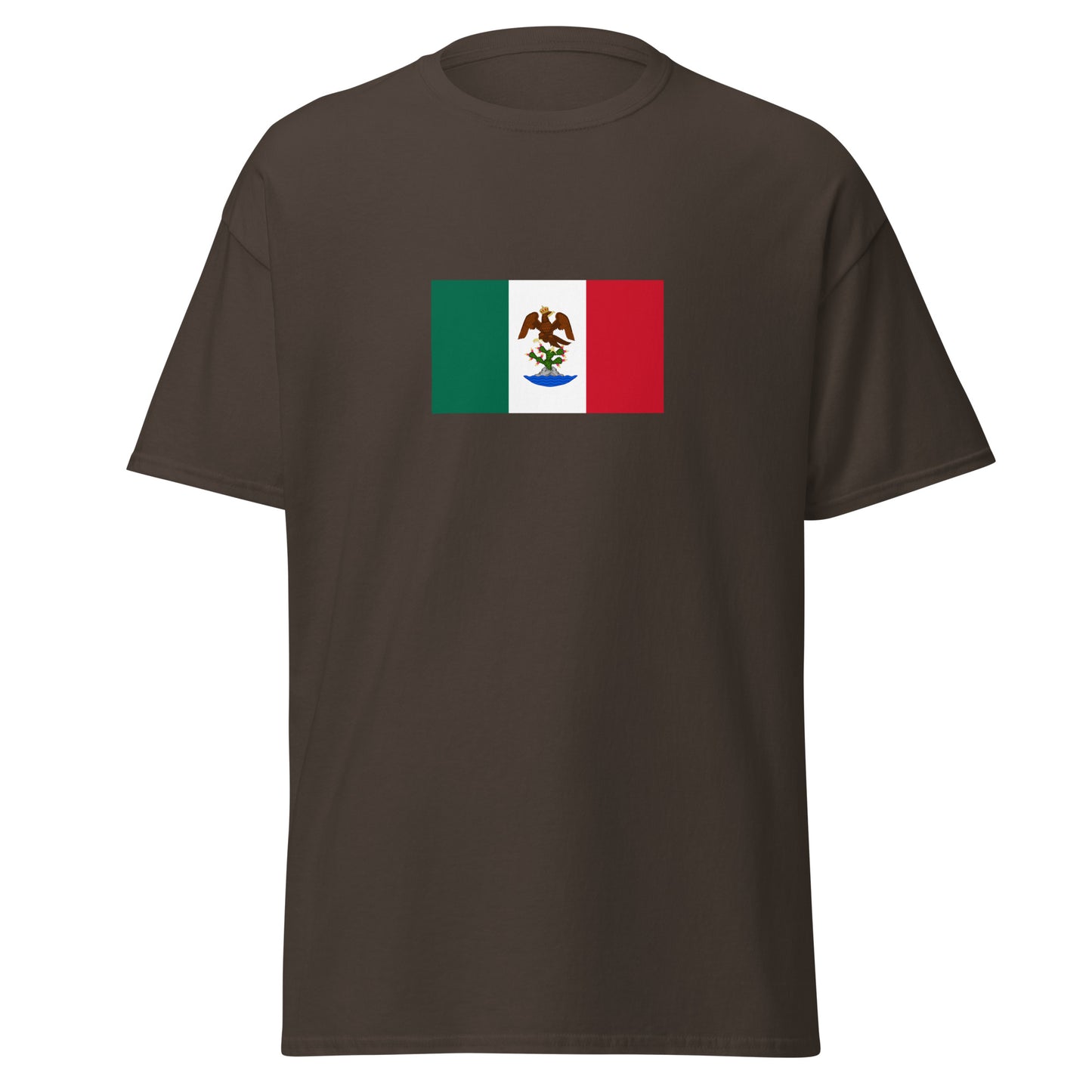 Mexico - First Mexican Empire (1821-1823) | Historical Mexican Flag Interactive T-Shirt