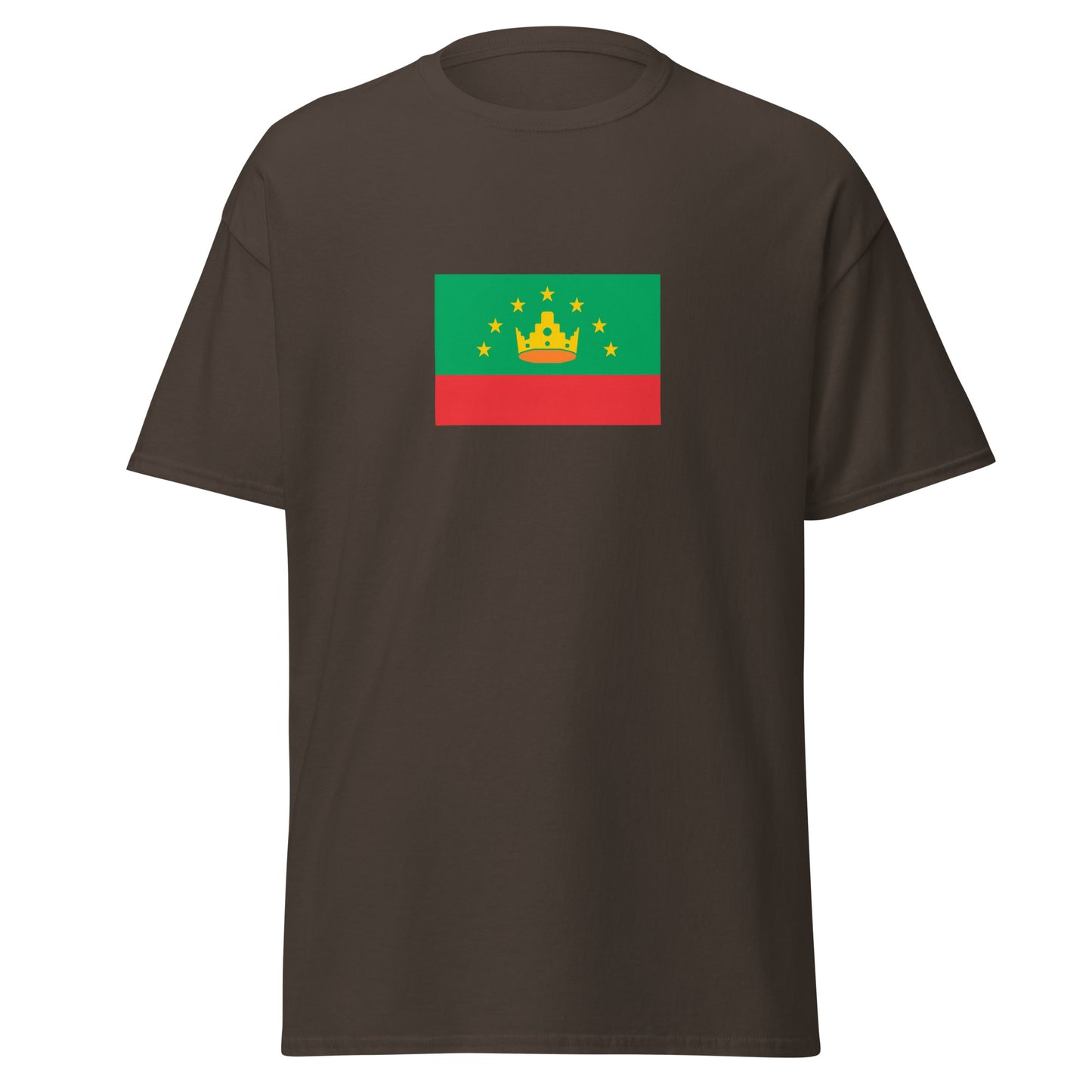 India - Kushan Empire (30-375) | Historical Indian Flag Interactive T-Shirt