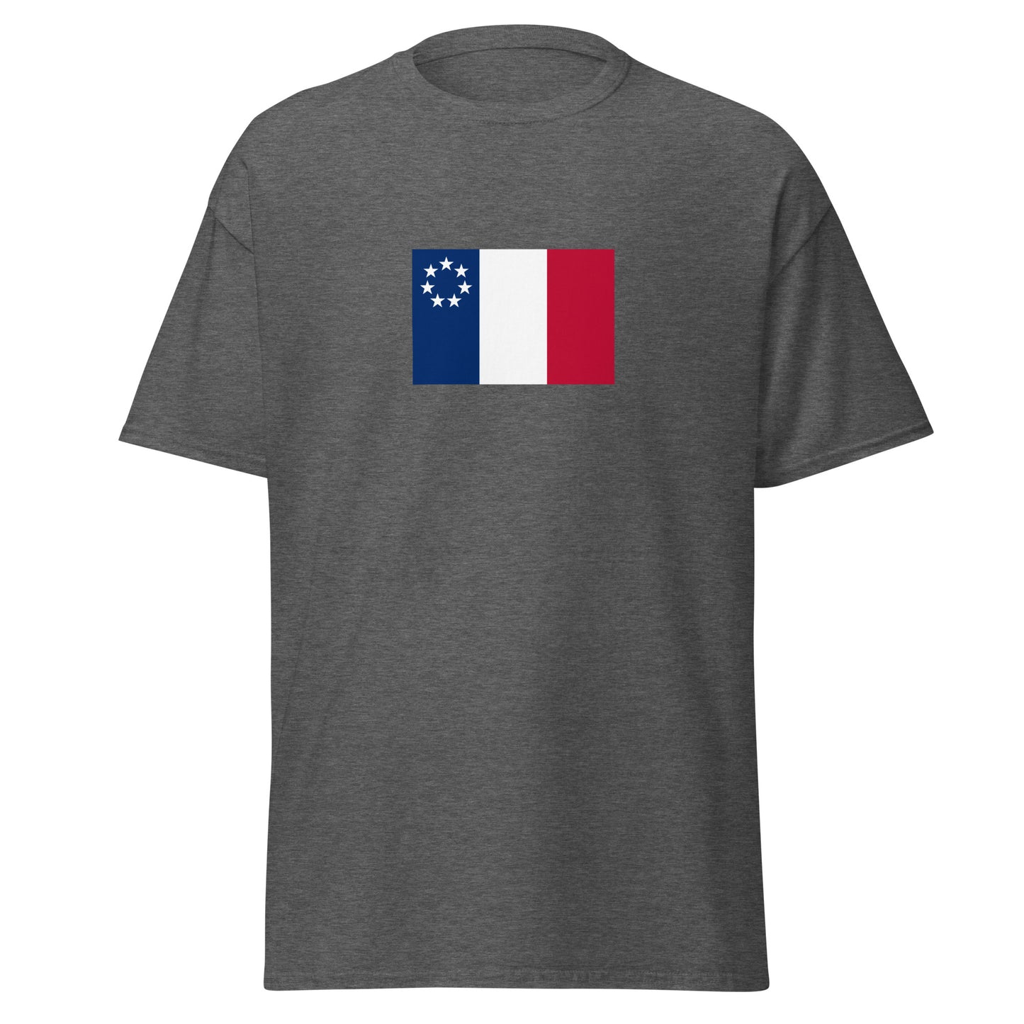 USA - New France (1534-1763) | Historical American Flag Interactive T-Shirt