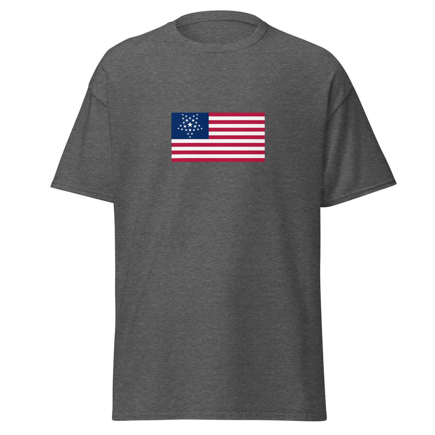 USA - 26 Great Star Flag (1837) | Historical American Flag Interactive T-Shirt