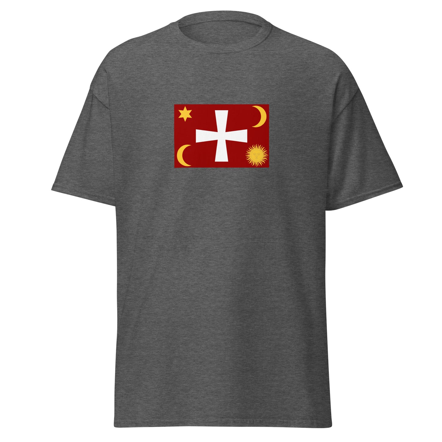 Ukraine - Zaporozhian Sich (1552-1775) | Historical Ukraine Flag Interactive T-Shirt