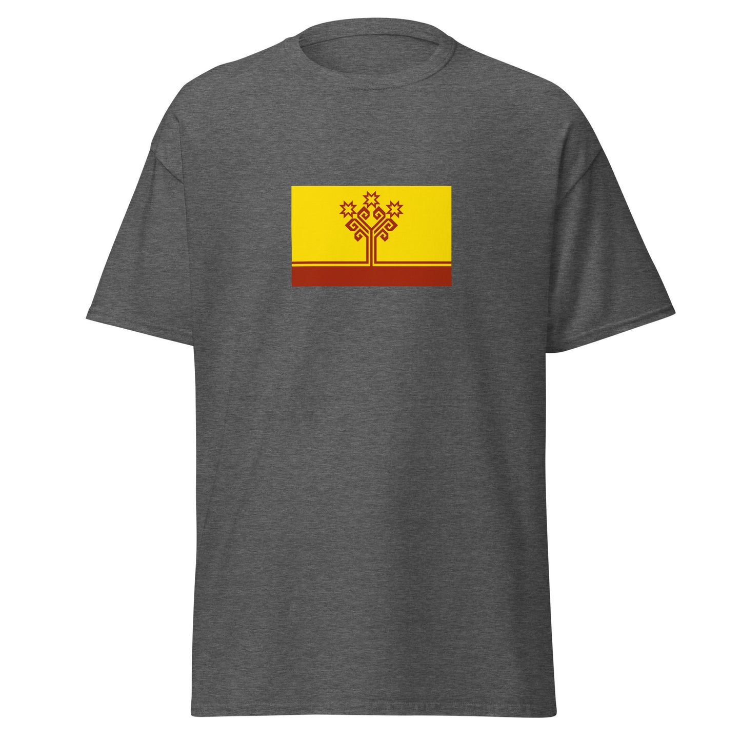Russia - Chuvash people | Ethnic Russian Flag Interactive Unisex T-Shirt