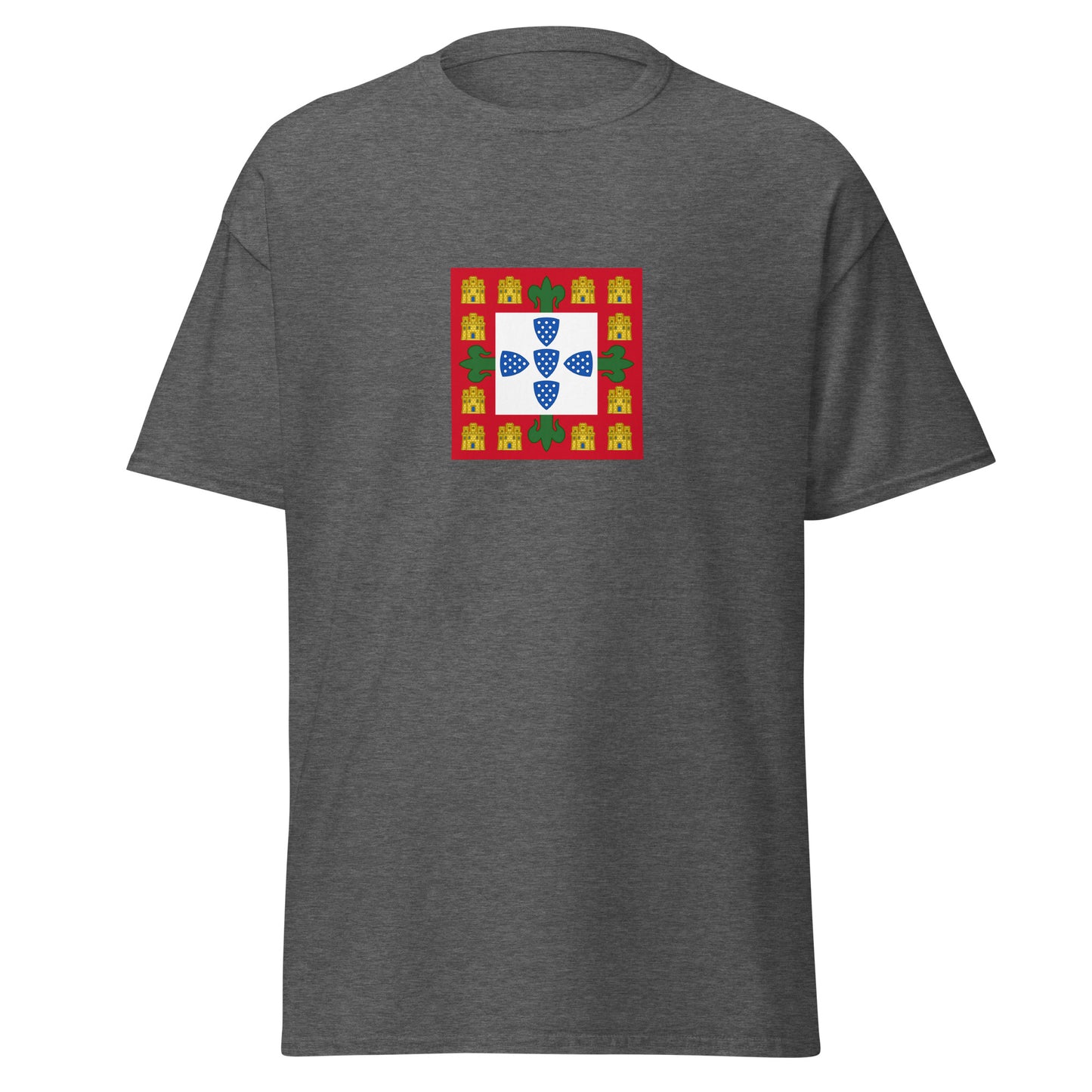 Portugal - Kingdom of Portugal (1139-1415) | Historical Portuguese Flag Interactive T-Shirt