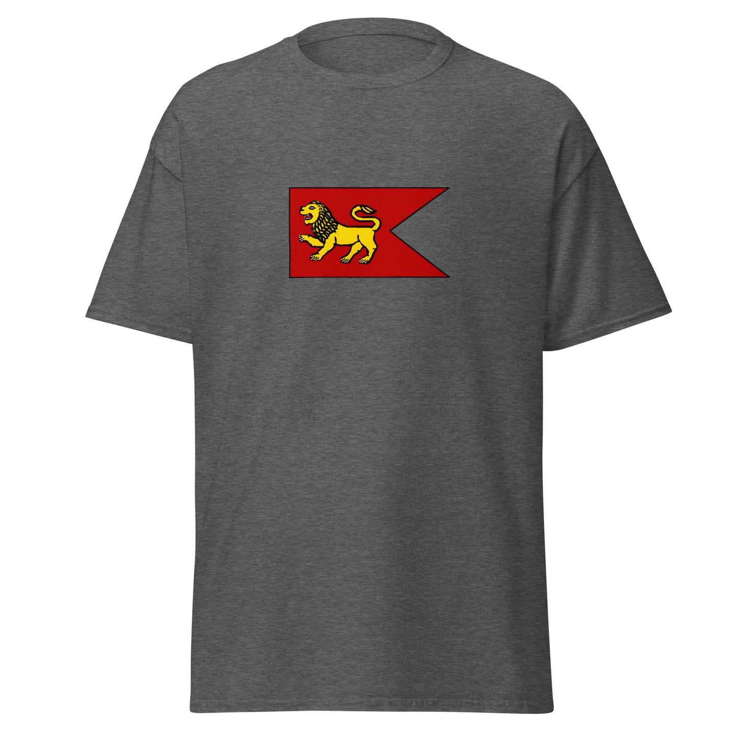 India - Pallava Kingdom (275-897) | Historical Indian Flag Interactive T-Shirt